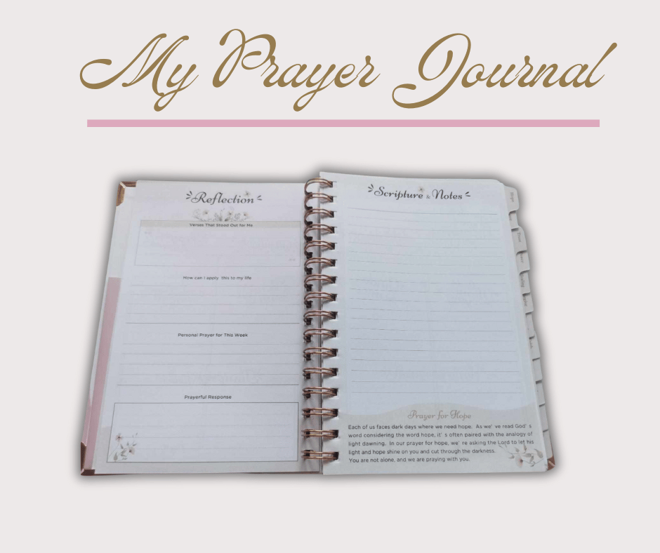 My Prayer Journal-Pray, Read, and Repeat